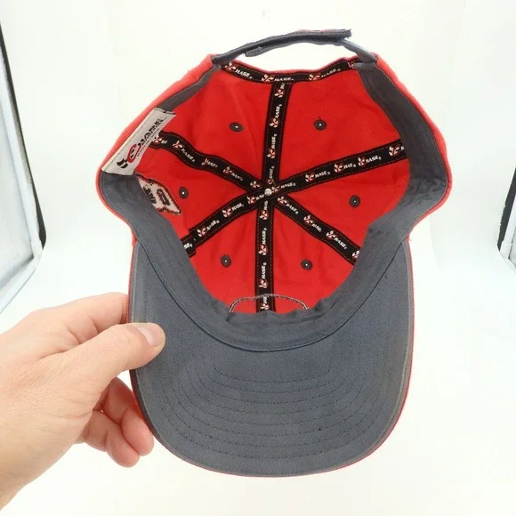 Budweiser Dale Earnhardt Jr 8 NASCAR Racing Red Baseball Cap Hat Men - Picture 9 of 11